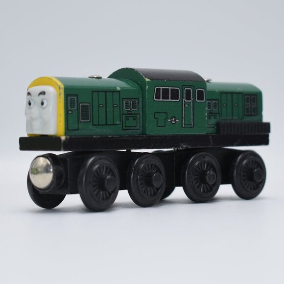 Thomas & Friends DEREK Wooden Railway Train Tank Engine the Diesel Rare 2001 - Picture 1 of 10